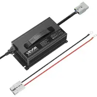 Vevor Chargeur Batterie Lithium LiFePO4 Intelligent 24 V 20 A 29,2 V CA CC avec Connecteur Anderson