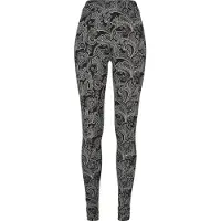 Urban Classics Leggings noir / blanc