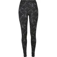 Urban Classics Leggings bleu fumé / noir / blanc