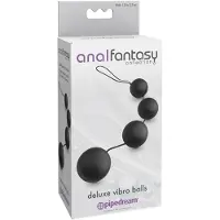 Anal Fantasy Pipedream - Anal Fantasy - chaîne de perles anales à billes internes (noir)
