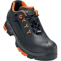 Uvex chaussures basses 2 S3 noir, orange largeur 11 Gr. 35