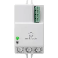 Renkforce 1530623 Détecteur de mouvement HF plafond, mur 360 ° relais blanc (1530623)