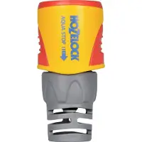 Hozelock Raccord pour tuyau AquaStop PLUS plastique 1/2 po. 13 mm au détail