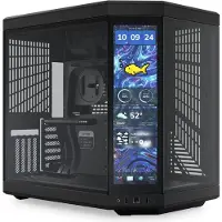 HYTE Y70 Touch Infinite Pitch Black - Midi/Minitower - ATX