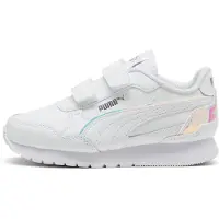 Puma Chaussures de sport St Runner V4 Holo V Ps, blanc, taille 32 1/2 pour garçon, blanc, taille 32 1/2