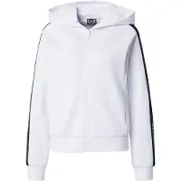 Emporio Armani pour femme. 7W000960_AF12501 Sweat à capuche Logo Series blanc (S), Casuel, Sport, Manche longue, Polister recyclé