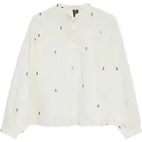 Vero Moda Chemisier 'VMIris' sapin / blanc