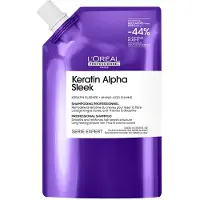 L'Oréal Recharge de shampoing Keratin Alpha Sleek de Professionnel, 1 000 ml