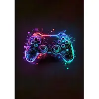 Bamyum Funspot Bedruckter Gaming Teppich Chenille-Druck Maschinell Hergestellt 160 x 230 cm (160 x 230 cm)