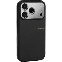 Evelatus Back panel cover Apple iPhone 17 Pro Premium MagSafe Sandstone Case Black (Apple iPhone 17 Pro), Coque pour téléphone portable, Noir