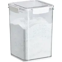 Zeller PRESENT : Boîte de conservation, 5100 ml, plastique transparent