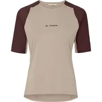 Vaude Kuro Ii Short Sleeve T-shirt Beige 40 / Regular Femme