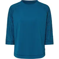 Vaude Neyland Ii 3/4 Sleeve T-shirt Bleu 44 Femme