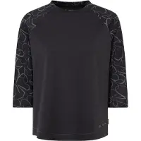 Vaude Neyland Ii 3/4 Sleeve T-shirt Noir 38 Femme