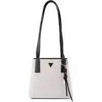 GUESS Sac bandoulière 'Alice' gris clair / noir