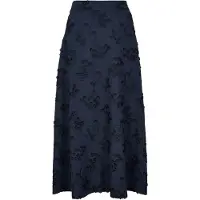 Apricot Jupe bleu foncé / noir