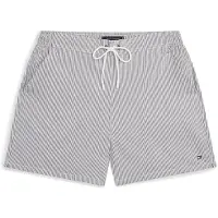 Tommy Hilfiger Underwear Shorts de bain 'Essential Ithaca' gris clair / blanc