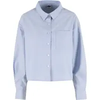 Urban Classics Tb8170 Long Sleeve Shirt Bleu M Femme