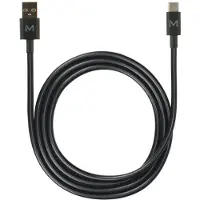 Mobilis 020013 câble USB 1 m USB A USB C Noir