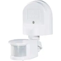 Renkforce Wand PIR-Bewegmelder 1296294 180 ° Relais Blanc IP44 (1296294)