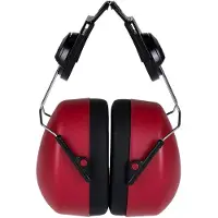 Portwest Protection d'oreilles clip-on PW42 Jaune - Compatible avec les casques PW50, PW51, PW57