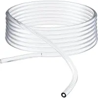 RIEGLER Tuyau en PVC, transparent, dimensions 38 x 30, longueur du rouleau : 25 m