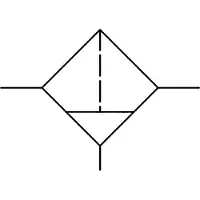 RIEGLER Filtre en acier inoxydable moulé 1.4401, 25 µm, BG1, G1/4