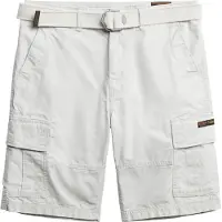 Superdry pour homme. M7110434A Short cargo Gris lourd (30), Beige, Casuel, Coton