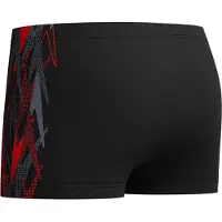Speedo Placement Swimming Boxer Noir 11-12 Years Garçon