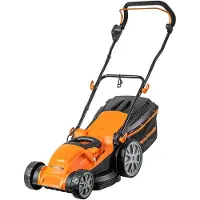Lawnmaster Tondeuse à gazon électrique 1800 W, 40 cm, 6 réglages de hauteur de coupe (20-70 mm), bac de ramassage de 42 L MEB1840M