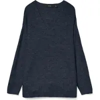 Vero Moda Pull-over 'Lefile' bleu marine