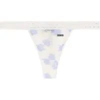 Emporio Armani pour femme. EW000397_AF19040 String beige Vichy (M), Homewear, Polyamide