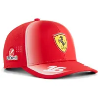 Puma Ferrari Charles Leclerc Replica Junior Cap Rouge Enfants
