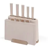 Maestro ensemble de couteaux et de planches sur support MR1412BEIGE