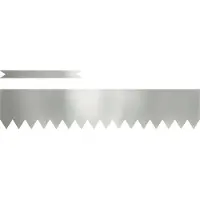 vidaXL Bordure de jardin, 10 pièces, 100 x 0,05 x 20 cm, acier galvanisé