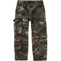 Brandit Pantalon bleu nuit / marron / taupe / vert