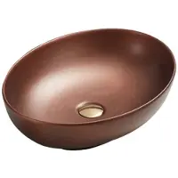 Mexen Iko lavabo sur plan 52 x 39 cm, cuivre (22245251)