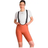 Sportful Pulse Bib Shorts Orange XS Femme