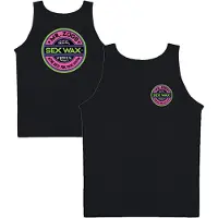 Sex Wax Fluoro Sleeveless T-shirt Noir L