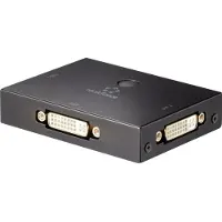 Renkforce 2 Port DVI-Switch bidirectionnel utilisable Full HD 1080p @ 60 Hz