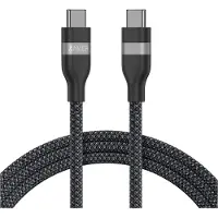 Anker Câble Usb-c Vers Usb-c Tressé Bio Souple 09 M 240 W Noir