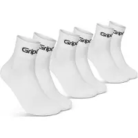 Gripgrab Ride Low Cut Short Socks 3 Pairs Blanc EU 38-41