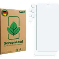 ScreenLeaf Film de protection d'écran, Protection d'écran Écologique, Clear, Anti-Rayures (2 pcs, Samsung Galaxy S26), Téléphone portable : film de protection, Transparent
