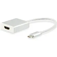 Equip - Adaptateur audio/vidéo - 24 pin USB-C mâle pour HDMI femelle - 15 cm - support 4K