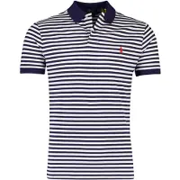 Ralph Lauren pour homme. 710956682500 Polo Parkside marine (M), Casuel, Coton, Manche longue