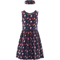 Happy girls Robe bleu marine / mélange de couleurs