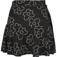 Urban Classics Jupe noir / blanc