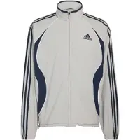 Adidas Veste mi-saison 'Teamgeist Adicolor Track' gris / vert foncé