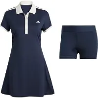Adidas Tennis Classics Short Sleeve Dress Bleu XS Femme