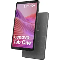 Lenovo Tab One 8.7 4GB 64GB - Luna Grey Processeur MediaTek Helio G85 2,00 GHz , Android 14 ou version ultérieure, 64 Go eMMC 5.1 - ZAF00255SE